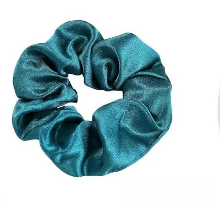 6 Pack Soft Satin Hair Erasers for Women Girls Soft Hair Eraser Set of 6 Elastic Anti Tangle Strong Hold Super Comfort Elegant Silky Touch for All Hair Types - Image 1